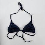 L’ Agent Provocateur Sevilla Navy Triangle Bikini Top Sz S NWT Blue Photo 4