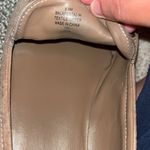 Bandolino  suede tan loafers gold accent buckle Photo 3