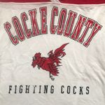 Cocke County Jersey Fitted Tee Red Photo 2