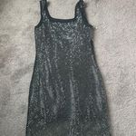 Hot & Delicious  Black Sheath Rhinestone Dress SIZE L Photo 1