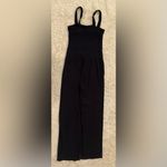 Vuori NEW Pose Scoop Tank sleeveless black ribbed Jumpsuit sz L Photo 6