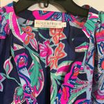 Alice & Trixie  bright floral silk blouse medium Photo 1
