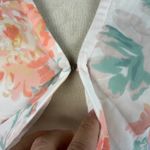 Abercrombie & Fitch Angel Sleeve Wrap Midi DressSmall CoralFloral Pink Vacation Photo 10