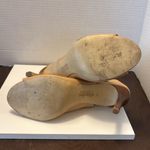 Charles David  Tan Mules with Peep-Toe Design Photo 7