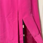 Elegant Silk Made in France Pink Women's Skirt Size 10 Photo 2