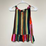 Farm Rio  Anthropologie  Striped Colorful Tank Medium Women Photo 3