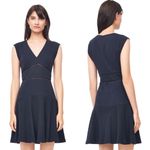 Rebecca Taylor Rebecca‎ taylor taylor dress navy blue Photo 1