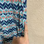 Paloma Blue Isabel geometric ruffle maxi dress Size L Photo 9