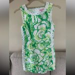 Lilly Pulitzer  Green and White Floral Dress Photo 1