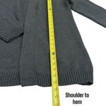 Karen Scott NEW  Grey Openfront Knit Drapey Cardigan Capsule Cozy Holiday S Photo 8