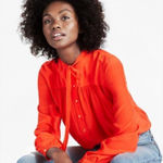 Lucky Brand ✨HP✨ Tie Neck Top✨ Photo 0