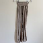 Free People FP Movement Good Karma Flare Leggings in Mushroom Size XS Small Tan Photo 2