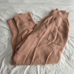 Free People COZY Knit Jogger Sweatpants L Photo 2