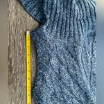 Kensie  Cropped Knitted Chunky Sweater with hood/turtle Neck Women’s Sz S Photo 5