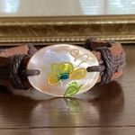 Boho leather bracelet Brown Photo 7