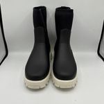 Hunter  City Explorer Short Neoprene Boots Black White Womens Size 9 New Photo 1