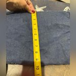 Navy Jute Starfish Beach Tote Bag Rope Handles Coastal Summer Travel Blue Photo 12