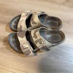 Birkenstock  Arizona Soft Footbed Birko-Flor  Camel Tan Camouflage 37‎ 6–6.5 Photo 7