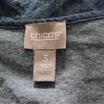 Chico's embroidered Denim boho Blouse cottagecore XL Photo 2