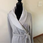 UGG  Blanche II Robe XL • Gray Fleece Shawl Collar Lounge Robe Photo 1