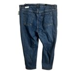Old Navy  Women's Extra High Rise Straight Jeans Blue Plus Size 26 Button Fly Photo 4