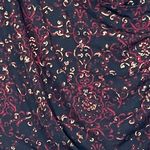 Elementz  Women’s Y2K Made In USA Red/Black/Gold Ruched Layered Top Medium Photo 2