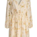 Madewell Cate Floral Print Button Front Pullover Long Sleeve Cottage Dress Sz S Photo 5