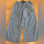 H&M  lightweight wide leg blue pant size 10 Photo 0