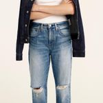 J.Crew ‎ Slouchy Boyfriend Jeans Southern Sky Medium Wash Midrise Women's Size 32 Photo 1