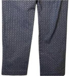 89th & Madison Women's M Geometric Print Blue Dress Pants Casual Size M Photo 7