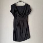 Robin Piccone sz S black hooded tunic top Photo 6