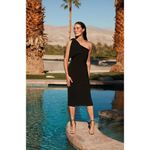 Dress the Population Tiffany One Shoulder MIDI Dress Photo 1