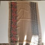 Xhilaration Southwest print circular scarf, brown and pink Target women’s Photo 3