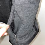 White House | Black Market NWT $130  Grey Knit Quilted Zip Front Vest S Photo 7