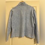 Frank & Eileen $168 Patrick Popover Henley Top Shirt Pullover Mineral Blue RARE Photo 7