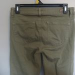 Paige ankle zip zipper cargo denim jeans in fatigue green olive green size 28. Photo 8