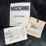 Moschino  COUTURE Long Faux Teddy Fur Jacket,‎ Italian, FUCHSIA, Size 4, NWT Photo 8