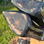 Alice + Olivia  Black Velvet Pink Bow Stiletto Pumps Size 37 / US 6.5 Photo 9