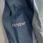 The North Face HyVent Women's Blue Gray Rain Jacket Coat Medium M Photo 5