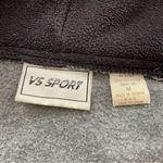 Victoria's Secret VS SPORT gray fleece drawstring hoodie jacket, size M Photo 7