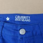 Celebrity Pink Electric Blue Jean Shorts S Dopamine Classic Preppy Rainbowcore Photo 4