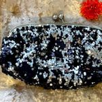 Mossimo sequin clutch. Silver and black sequins all over. Kiss lock closure. Photo 2