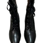 Aquatalia NEW NWOB Fawne Leather Ankle Boots Black Photo 1