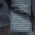 Tommy Hilfiger Floral Blouse Pleated Long Sleeve Top Navy Blue Red Size XS Photo 7