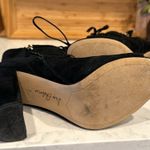 Sam Edelman  Yvie Boot Black Suede lace up sexy avant-garde night out size 7 Photo 8