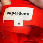 superdown  Revolve Arielle Slit Tulip Maxi Skirt Red Sz Medium Holiday Christmas Photo 6