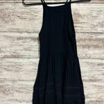 Sam Edelman  black eyelet fit and flare dress size 0 Photo 7
