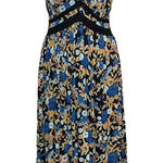 Angie Sleeveless Floral Boho Whimsygoth Cottage Spaghetti Strap Maxi Dress Lg Photo 0