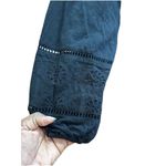 Style & Co Embroidered Floral Eyelet Lace Tunic Top Sz XXL Key Hole Flowy Classic Photo 4