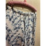 Lucky Brand  Blue And White Pajama Pants Woman’s Size Medium Photo 4